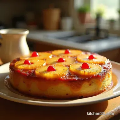 The Best Place to Get Nostalgic Cake Pineapple UpsideDown Recipe Card