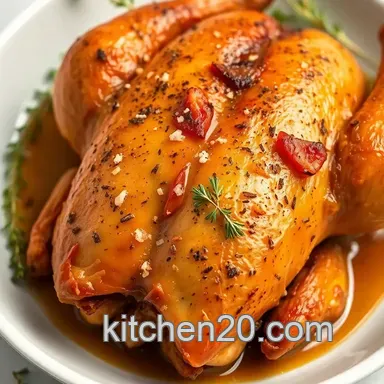 How to Make Roast Chicken with Juicy Flavorful Meat: My Secret Tips! Recipe Card