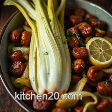 Roasted Fennel Recipe: Sausage, Lemon & Herbs! Recipe Card