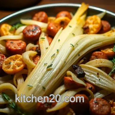 Roasted Fennel Recipe: Sausage Lemon & Herbs!