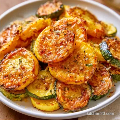 Roasted Summer Squash with Parmesan