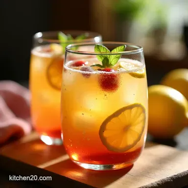 Recipe Ros Lemonade My Floral Refreshing Twist Recipe Card