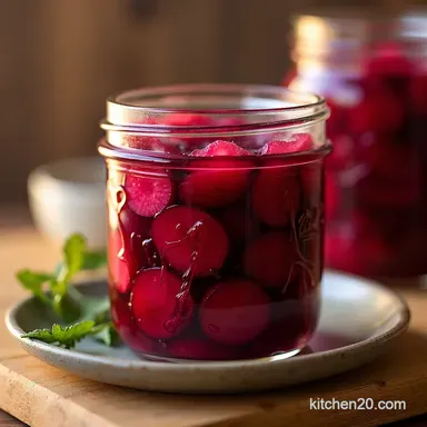 Old Fashioned Canned pickled beets The Best Sweet Sour Recipe Recipe Card