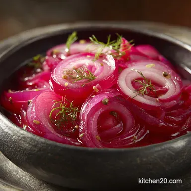 Pickled Onions: Best Recipe for Quick Ruby-Red Flavor
