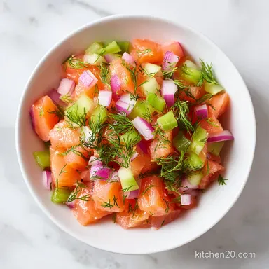 Salmon Salad in 10 Minutes