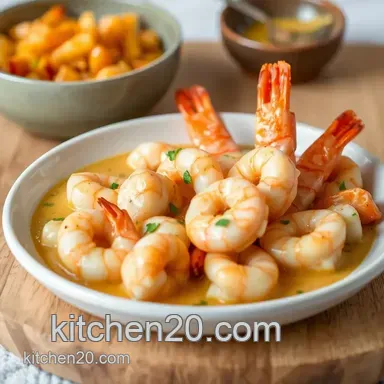 Discover My Secret: Easy Sautéed Prawns in Mild Coconut Sauce Recipe Card