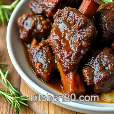 Easy & Juicy Savoring Braised Boneless Beef Ribs in 2.5 Hours: My Fail-Proof Herb Glazed Method Recipe Card
