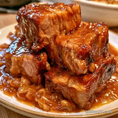 Boneless Beef Ribs: Tender Braised