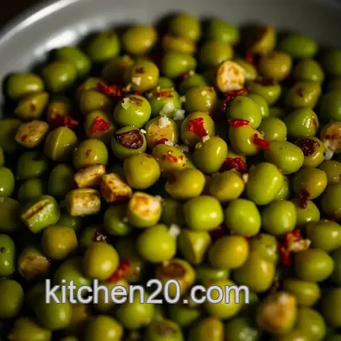 Easy & Zesty Edamame Recipe: Savory Garlic Snack with a Kick Recipe Card