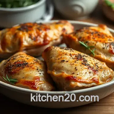 Juicy & Flavorful Baked Chicken Thighs: My Easy Herb-Golden Recipe