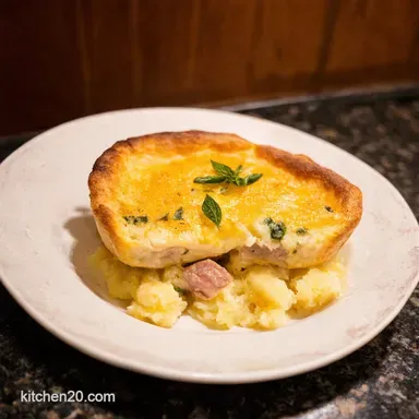 Savory ParmesanHerb Dutch Baby Yorkshires Fluffy Cousin Recipe Card