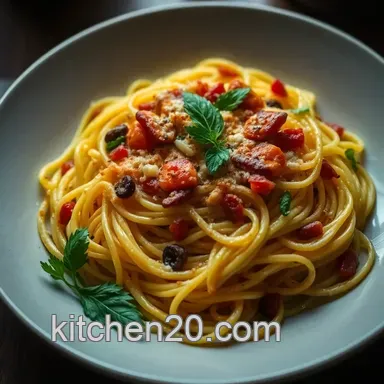 Savory Spaghetti Squash: A Delightful Twist on Pasta Night! Recipe Card