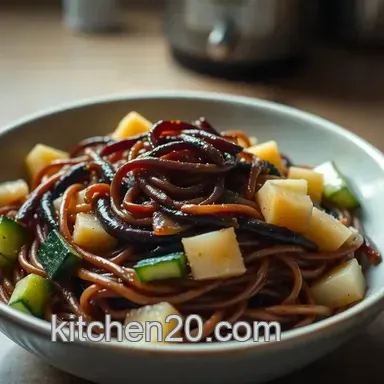 Delicious Jjajangmyeon: My Favourite Korean Black Bean Noodles