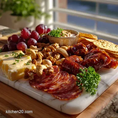 Charcuterie Board: Acid, Fat, and Texture Guide Recipe Card