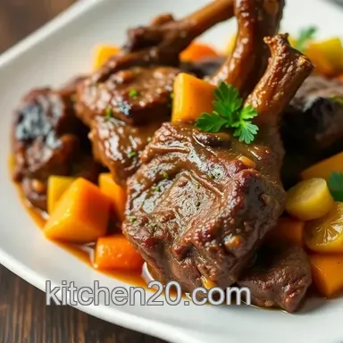 Easy & Juicy Sear Beef Banana Shank with Tropical Twist: My Fail-Proof Herb Glazed Method