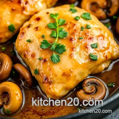 How to Sear Chicken Marsala with Rich Sauce: A Delicious Family Favorite Recipe Card