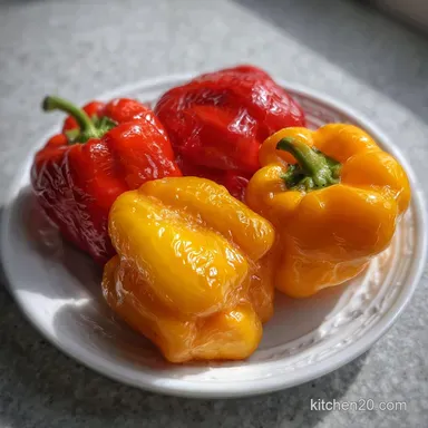 Oven Roasted Peppers: The Chefs Guide to Silky Perfection Recipe Card