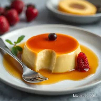 How to Make Flan: Silky Smooth Crème Caramel Recipe! Recipe Card