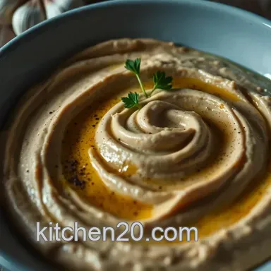 Best Hummus Recipe: My Silky Smooth Homemade Garlic Hummus Recipe Card