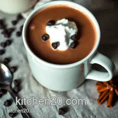 Silky Smooth Hot Chocolate Recipe with a Mexican Kick! Recipe Card