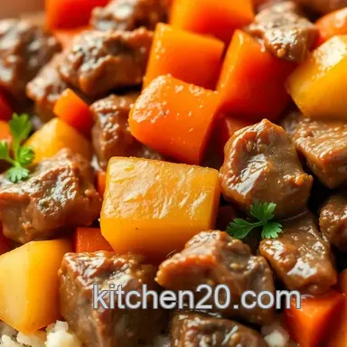 Easy & Delicious Simmered Halal Boneless Beef Comfort Dish: Cozy Family Favorite