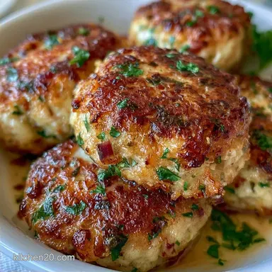 Simple Imitation Crab Cakes: 4 Servings