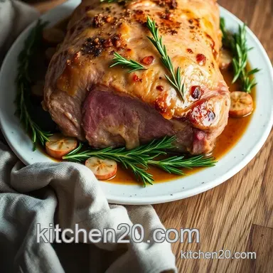 Ultimate Simple Roast Lamb with Garlic and Rosemary Recipe Card