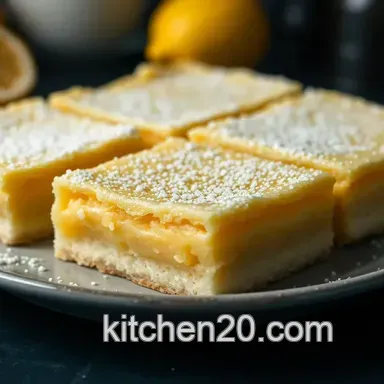 Simply Sunshine Lemon Bars Recipe - Easy & Tart!