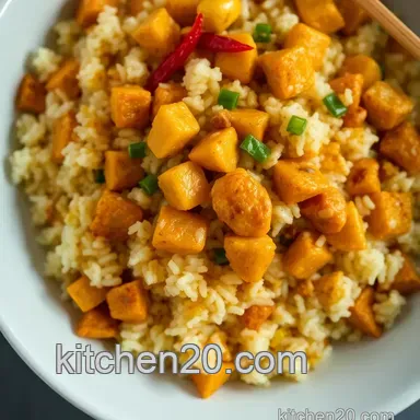 Easy Singapore Fried Rice: Quick Takeaway-Style Meal at Home Recipe Card