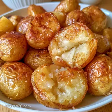 Fluffy Slow Cooker Baked Potatoes Recipe Card
