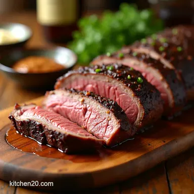 How To Cook Classic Beef Brisket FallApart Tender Recipe Card