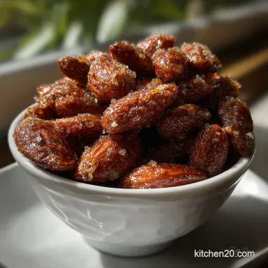 Slow Cooker Cinnamon Sugar Candied Almonds: Ultra-Crispy Recipe Card