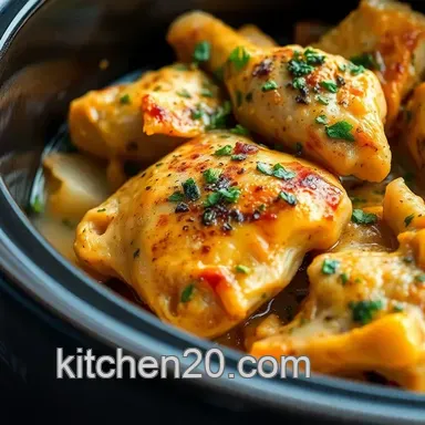 My Grandma's Easy Slow Cooker Chicken with Flavorful Herbs