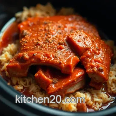 Fall-Off-The-Bone Crockpot Ribs: So Easy! Recipe Card