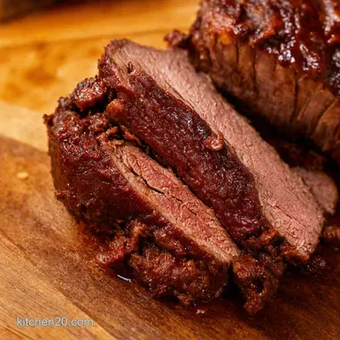 Slow Cooker Brisket Texas BBQ Made Easy Recipe Card
