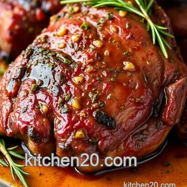 Smoking a Beef Heart: Flavorful Garlic Herb Delight – A Hearty Adventure Recipe Card