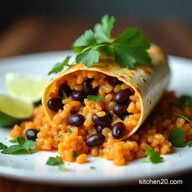 My Best Budget Bean and Rice Burrito Cheesy Smoky Meal Prep Secret