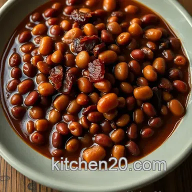 Smoky Cowboy Beans Recipe: A Hearty Favorite for Family Gatherings Recipe Card
