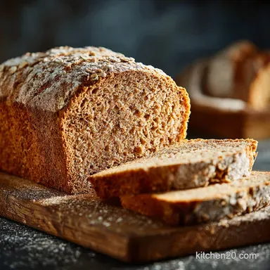 Oatmeal Bread Recipe The Softest Moist Porridge Loaf Recipe Card