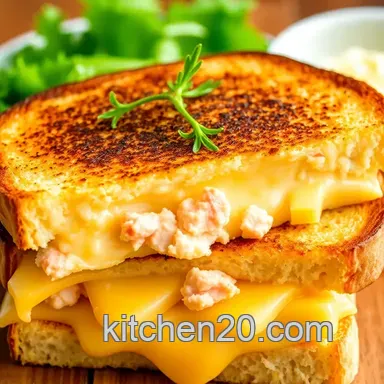Southern Maryland Grilled Cheese Sandwich: The Ultimate Creamy Delight! Recipe Card