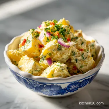 Southern Potato Salad: Creamy Recipe Ready in 36 Minutes Recipe Card