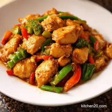 Easy Chicken Dinners Ready in Try My Speedy StirFry Recipe Card