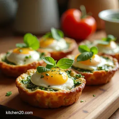 Speedy Sausage Spinach Egg Bites Energizing Start Recipe Card