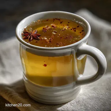 Hot Alcoholic Drinks: Easy Spiced Apple Toddy Recipe Card