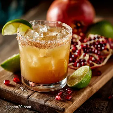Thanksgiving Margarita: Easy 10-Minute Autumn Cocktail Recipe Recipe Card