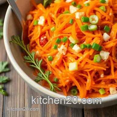 m food spicy carrot salad 16oz: Easy Sweet and Spicy Crunch! Recipe Card
