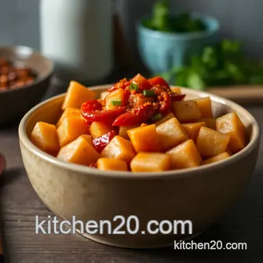Easy Spicy Korean Rice Cakes (Tteokbokki) Recipe: A Taste of Seoul Recipe Card