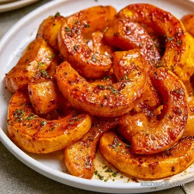 Spicy Roasted Delicata Squash for 4