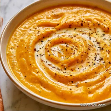 Spicy Summer Squash Soup for 4 Servings