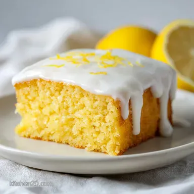 Lemon Loaf with Sour Cream: Velvety and Golden Baked Result